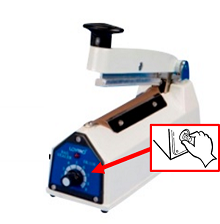Handsealers: instellen sealtijd