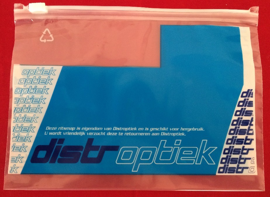 Klantreview Distroptiek - Bedrukte sliderzakken